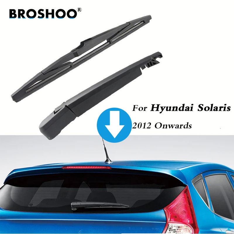 Щетки стеклоочистителя BROSHOO для Hyundai Solaris Hatchback (2012 ) 280 мм|rear wiper blade|windscreen wiperwindscreen arm