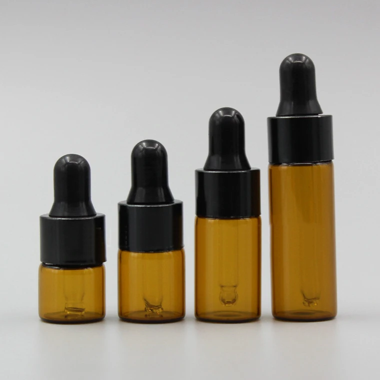 Флаконы с эфирным маслом для духов флаконы капельницей из коричневого стекла