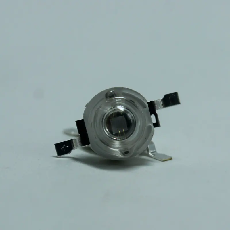 Оптовая продажа 3 Вт высокомощный светодиодный фиолетовый с принтом для