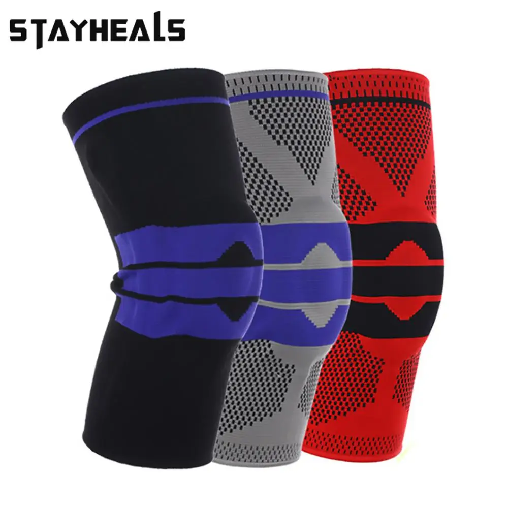Эластичные Наколенники для спорта фитнеса защитные наколенники коленный