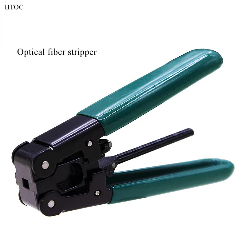 FTTH Fiber Optic Tool Kit with Fiber Power Meter and 5mW Visual Fault Locator and Cable Cutter Stripper FC-6S Fiber Cleaver