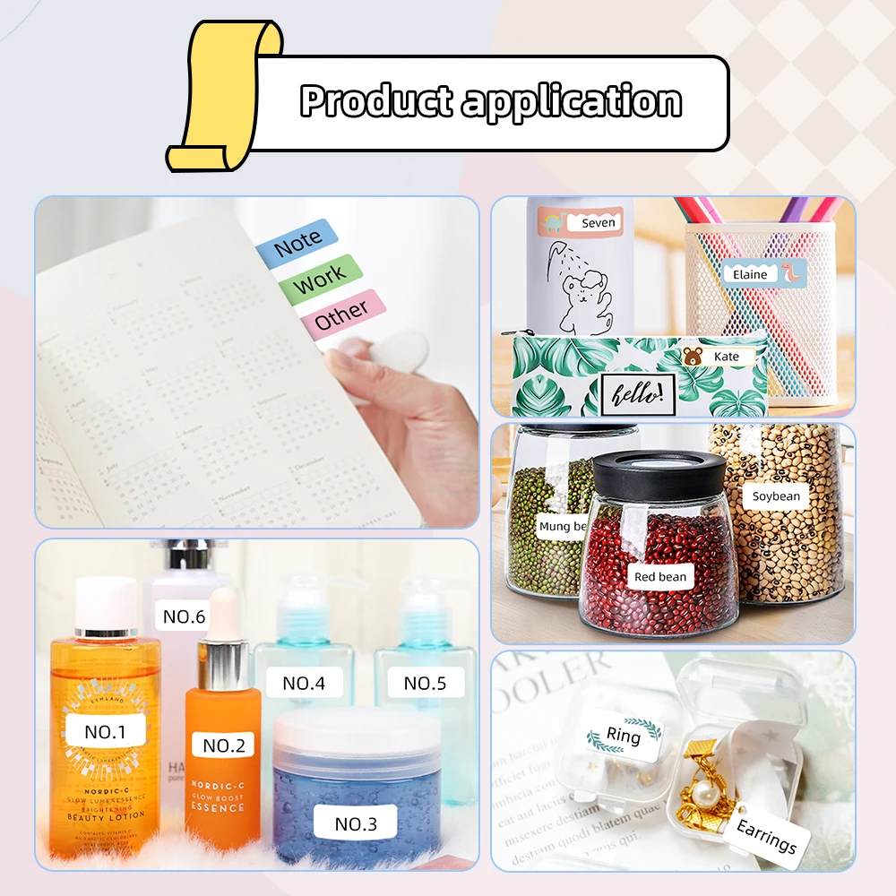 phomemo label printer d30 ink free bpa free paper home sticker labeler free app print master sticky note printer free global shipping