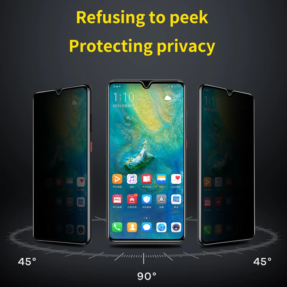 Защитное стекло SmartDevil закаленное 3d для Huawei mate 20 pro защита экрана от