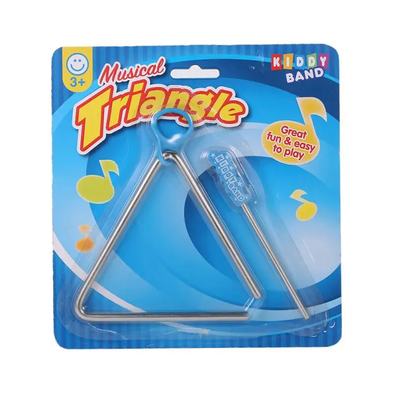 

1Pc Musical Triangolo Triangle Musical Instrument Band Percussion Educational Children Funny Toy Music Learning Gift Performance