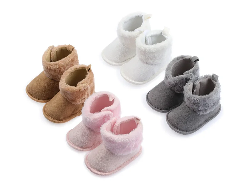

2021 New Winter Baby Toddler Shoes 0-1 Years Old Warm Baby Warm Boots Y01