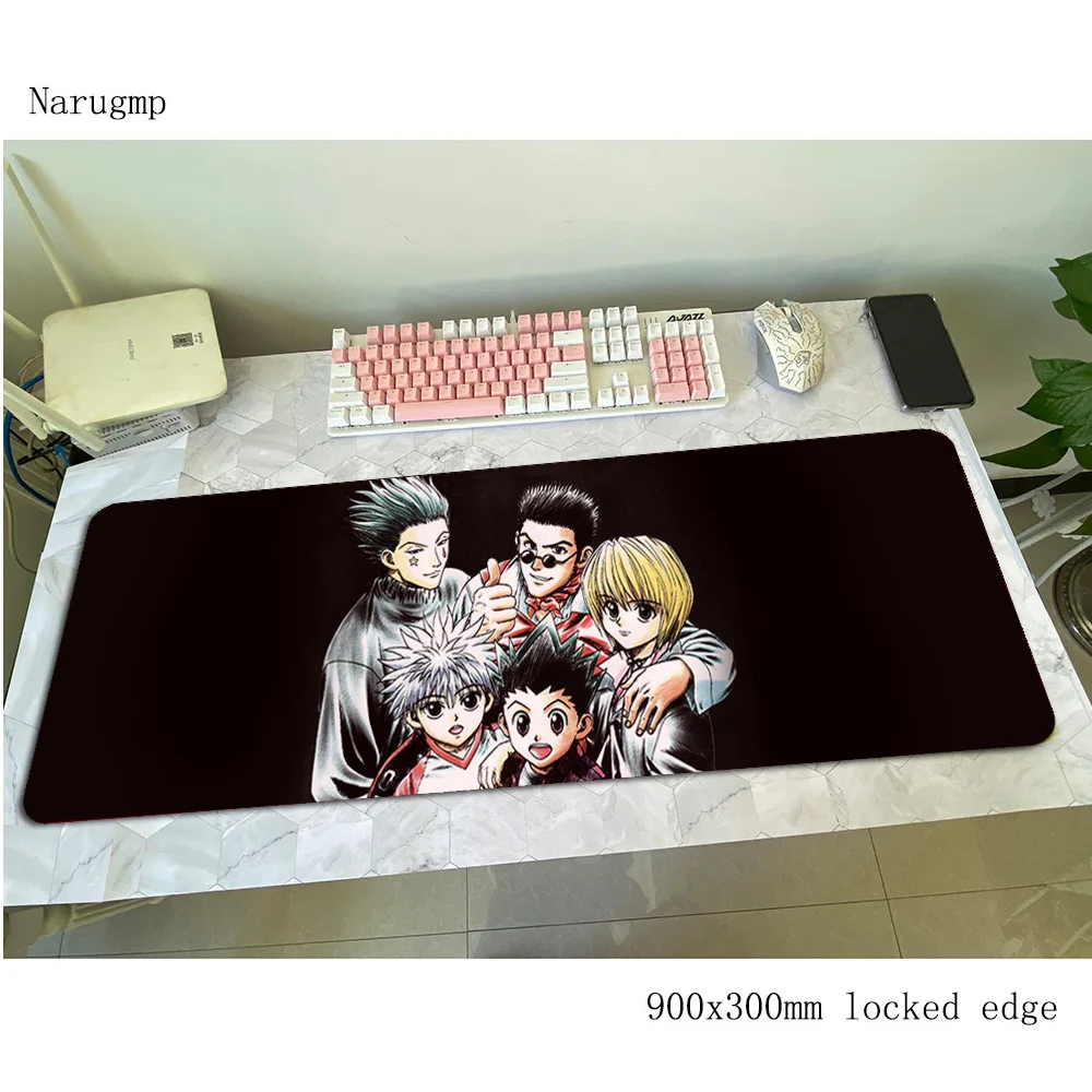 Игровой коврик для мыши HUNTERxHUNTER эргономичный геймерский 800x300x4 мм с большими esports
