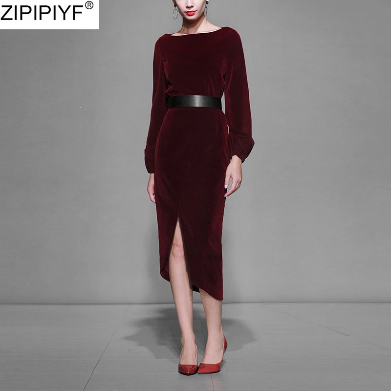 Весенняя мода 2020 новые бархатные комплекты с юбкой уличная футболка круглым