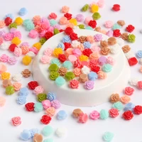 6mm 30100pcs nail art resin flower decorated frosted matte wearable patch diy nail art jewelry nail art decoration