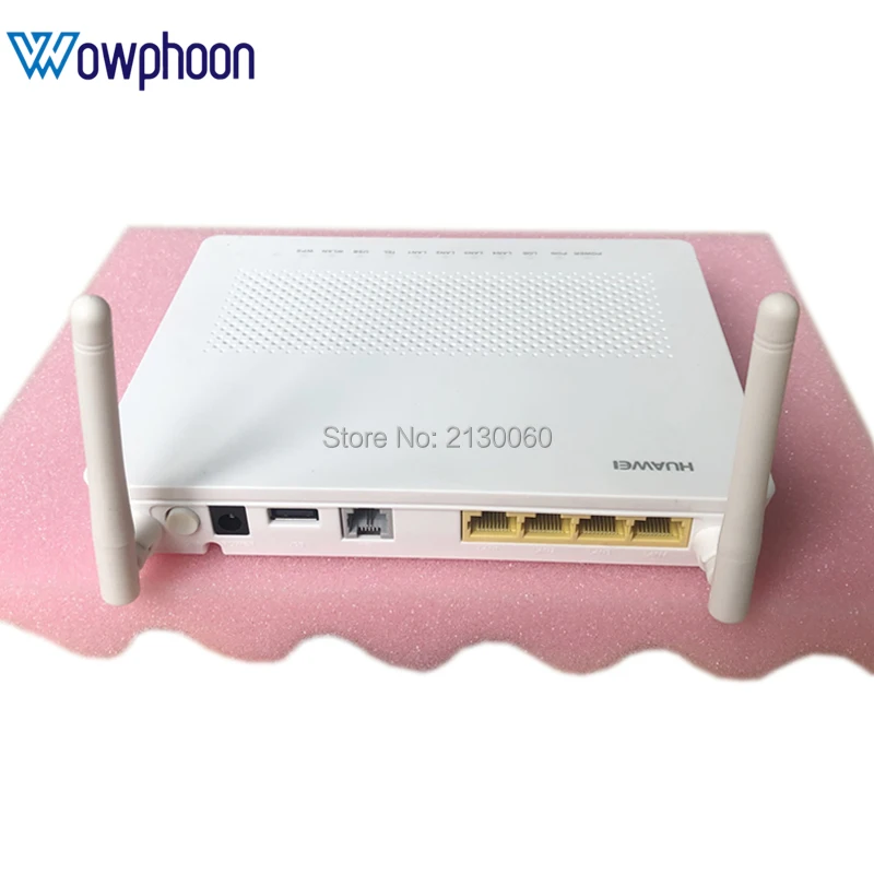 5Pcs/Lot Secondhand 99 New Huawei HG8546M GPON ONU ONT 2POTS+4FE+1USB+WiFi modem with English software Telecom Network Equipment | Мобильные