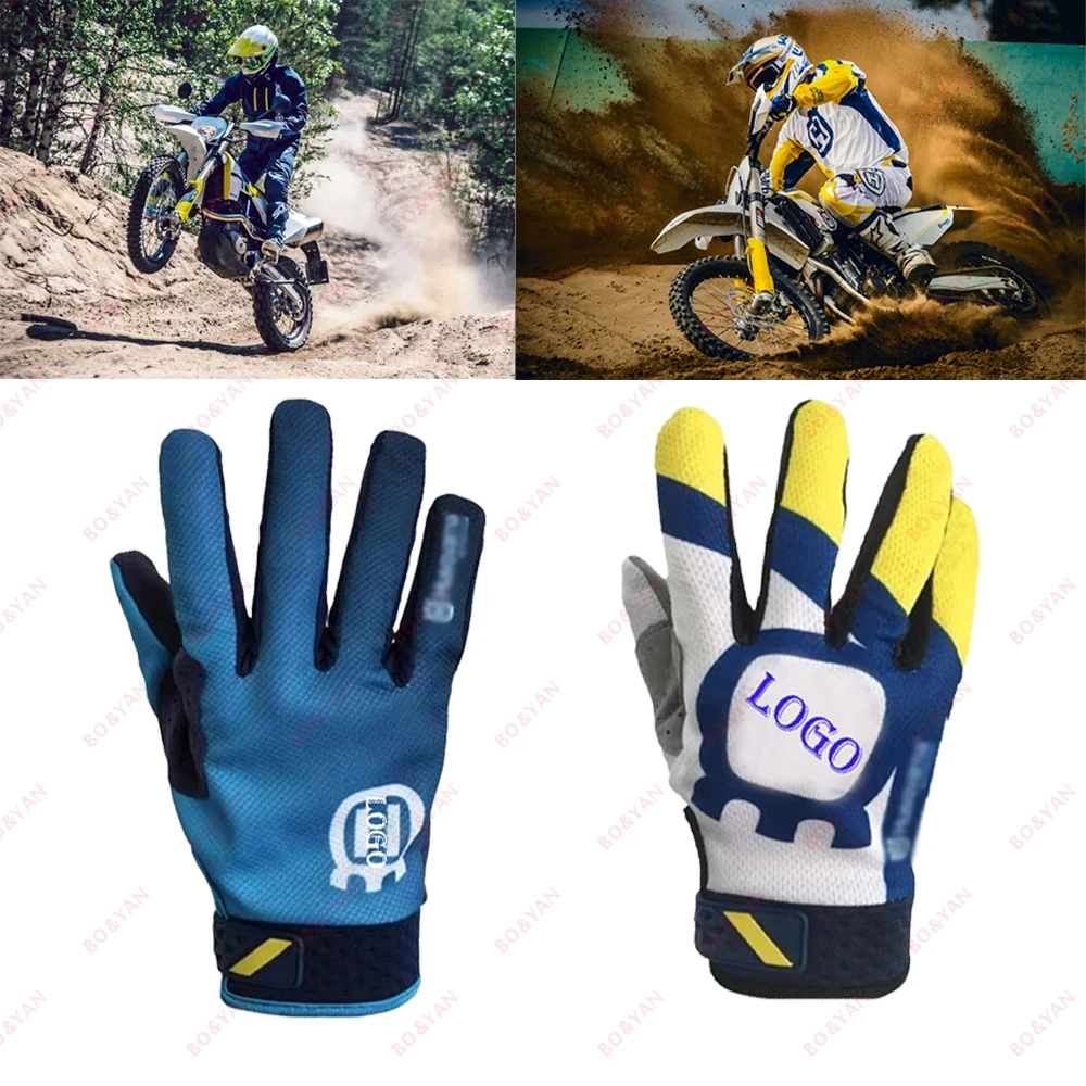 

For Husqvarna TE250i TE300i FE FC TE TC TX 200 250 300 350 450 501 Motorcycle Gloves Outdoor Riding Full Finger Protective glove