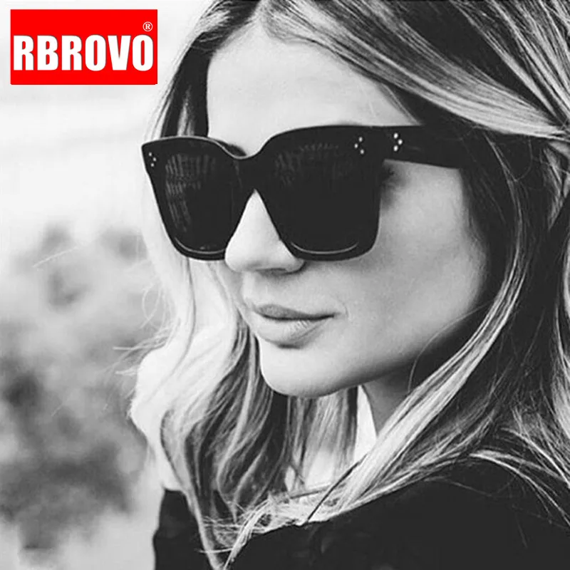 RBROVO 2021 роскошные солнцезащитные очки с квадратными линзами Для женщин Man/Для