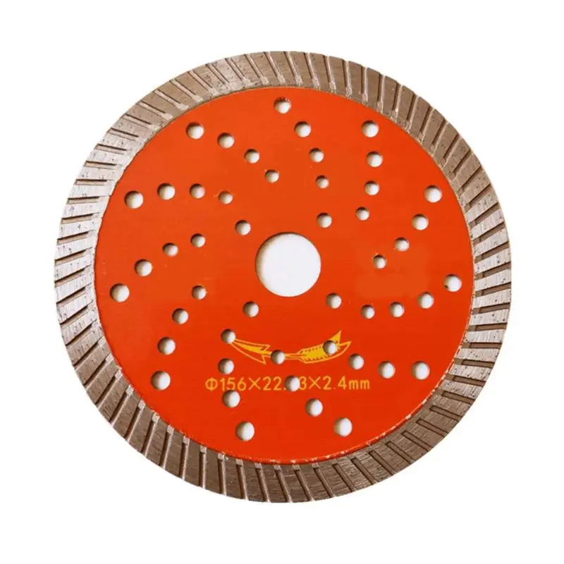 

Porous Diamond Corrugated Saw Blade Circular for Concrete Tile Stone Carbide Turbo DIY Gadget Used for Cutting Ceramics