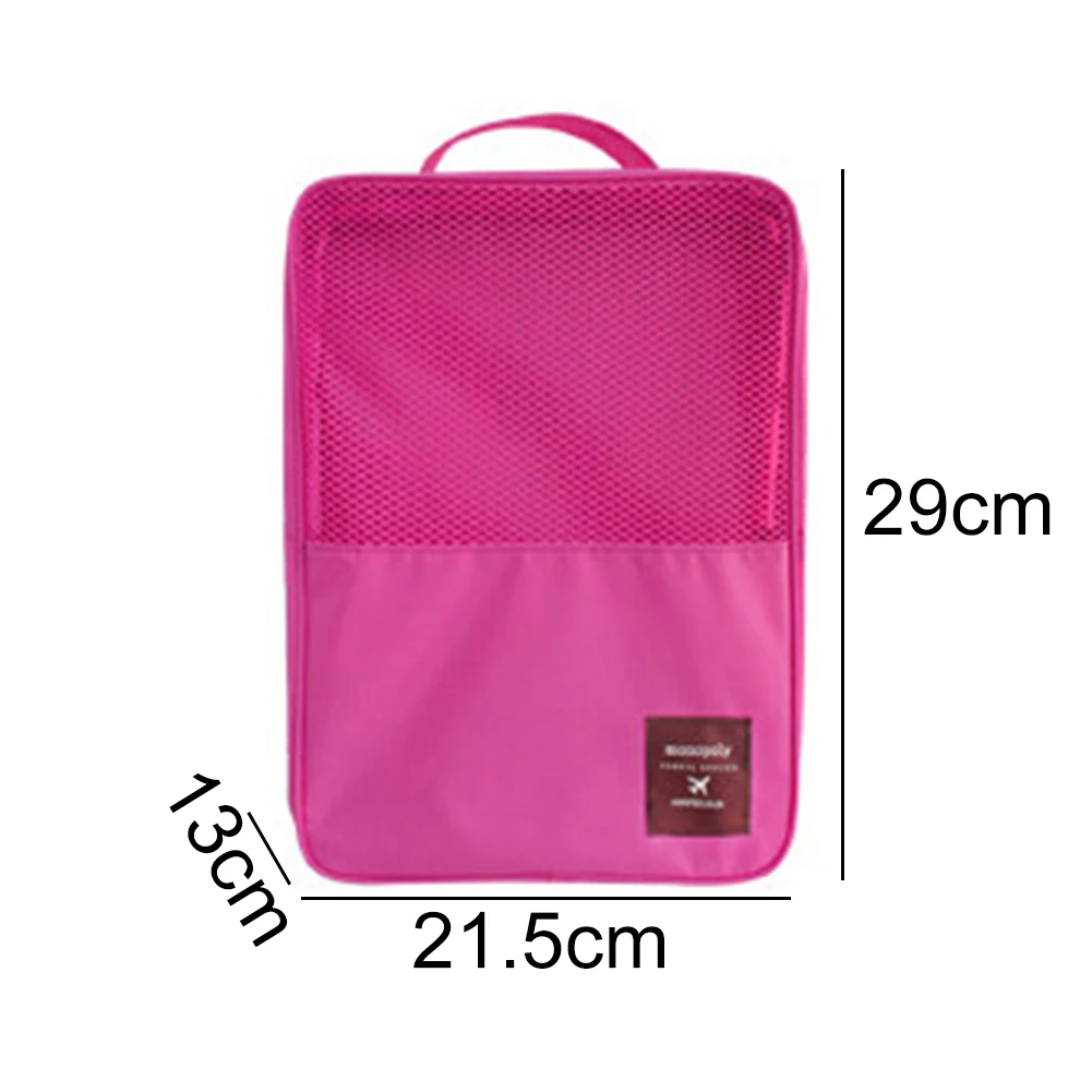 4 Colors Portable Travel Waterproof Zipper Shoes Sorting Storage Pouch Organizer Bag bolsas de mujer Christmas gifts рюкзаки | Багаж и