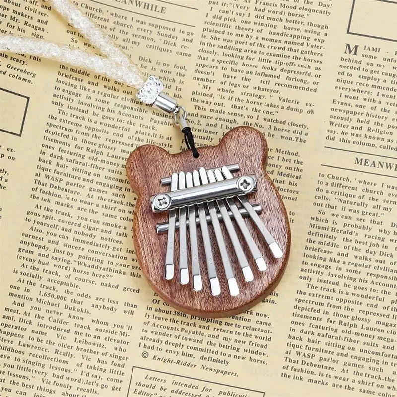8 клавиш Kalimba изысканный палец большой пианино Marimba музыкальный хороший аксессуар
