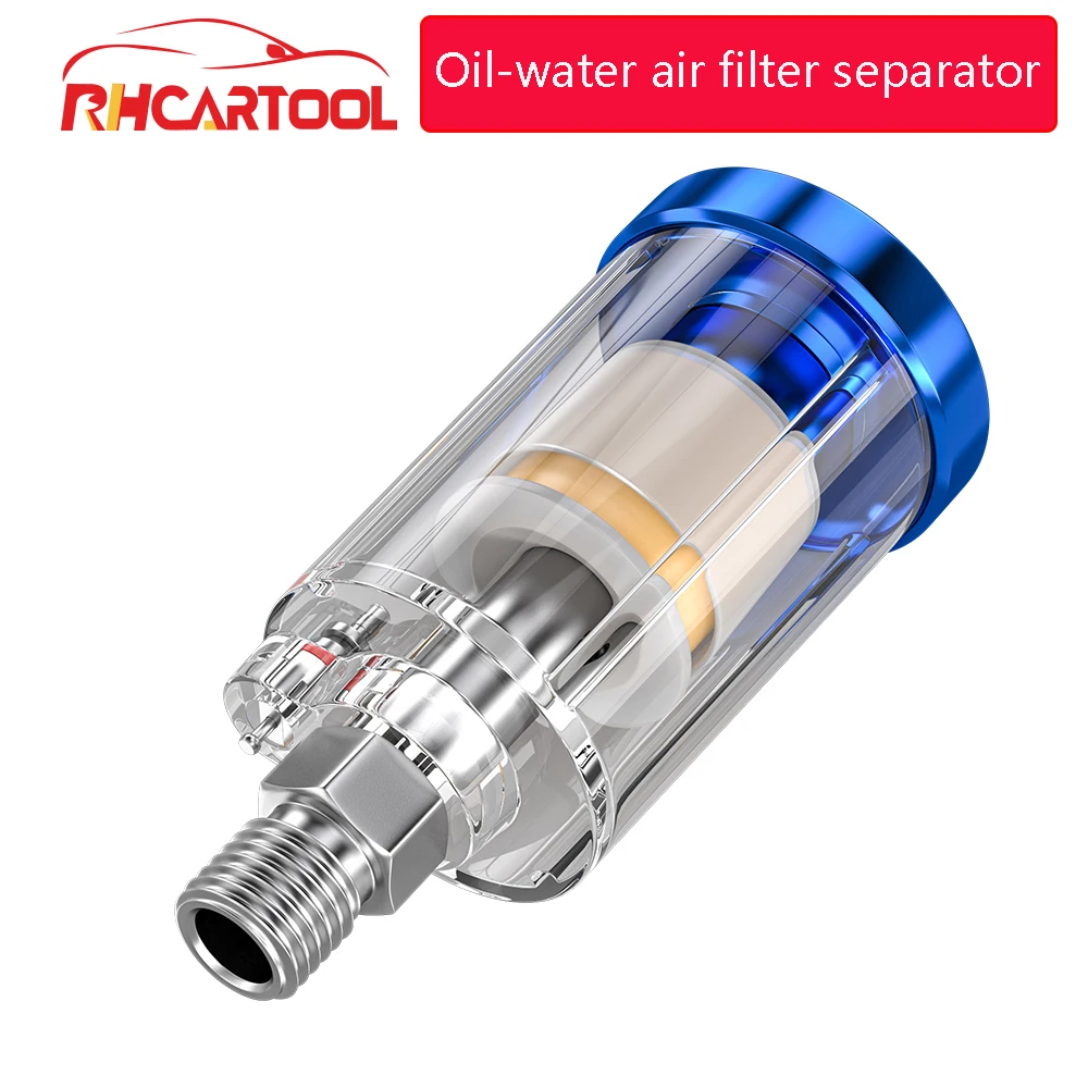 Лучший диагностический инструмент OBD2 сепаратор воды и масла 1/4 дюйма встроенный