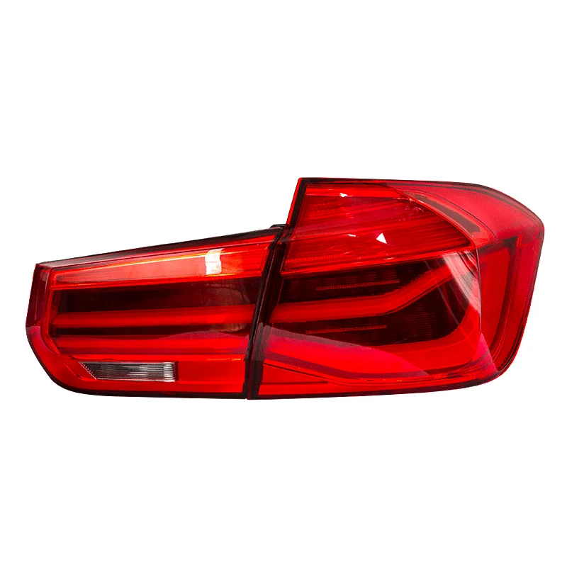 Для BMW F30 F35 светодиодный задний фонарь 2013 2014 2015 2016 2017 красный Копченый черный