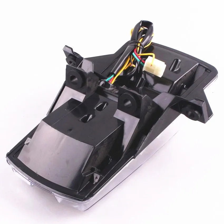 

Motorcycle LED Integrated Turn Signal Tail Light For Suzuki SV650 SV1000 2003-2008 Clear