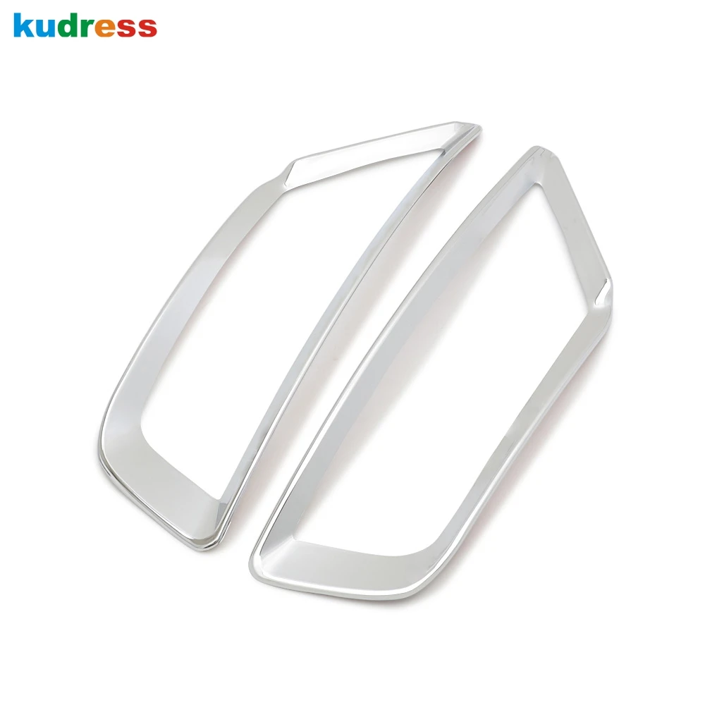 2 шт. хромированные задние противотуманные фары для Ford Ecosport 2013 2014 2015 2016|abs chrome|trim