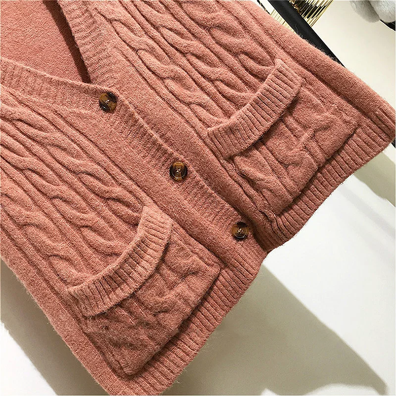 

Sweater Vest Women Single Breasted V-neck Fashion Ins Jumpers Womens All-match Fall Chic Trendy Loose Casual Ulzzang Sweaters