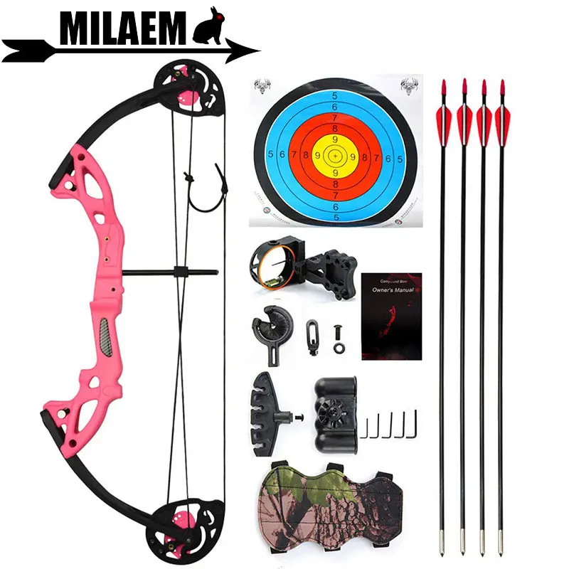 Набор для стрельбы из лука детский комбинированный лук и стрела 15 29lbs Молодежный