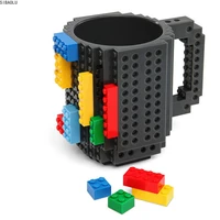 350ml mug cup for milk coffee water build on brick type mug cups water holder building blocks design gift