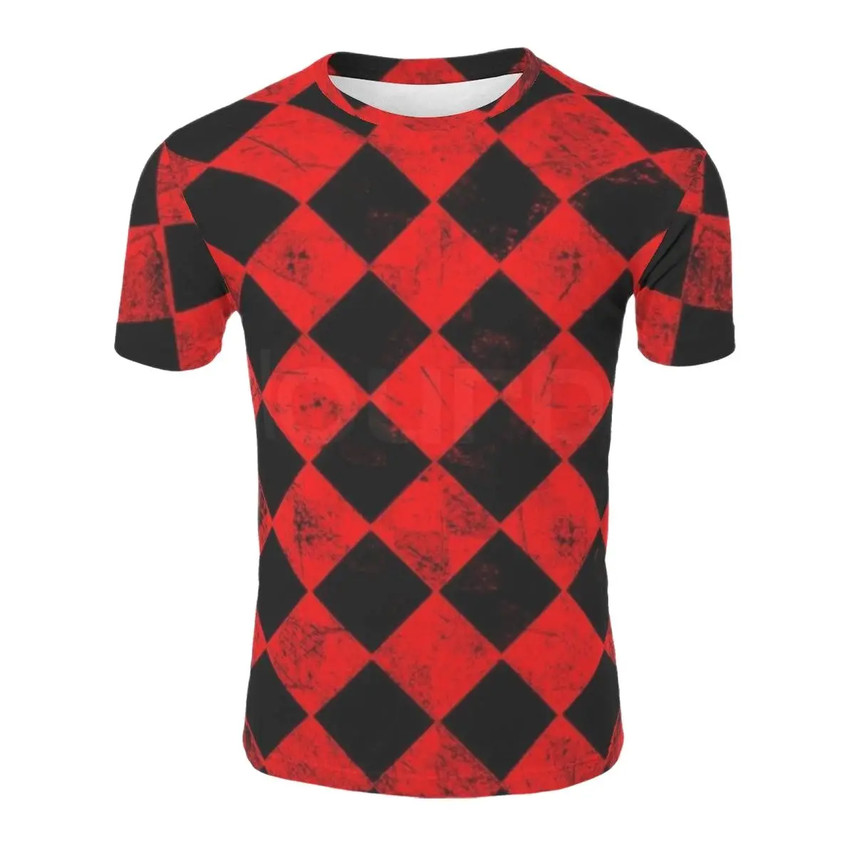 

2021 summer new men's 3D T-shirt men's tops round neck breathable poker high-quality Harajuku street casual