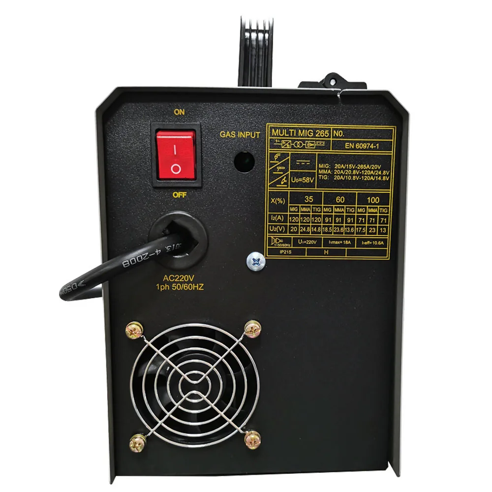 270A MMA + TIG MIG (газ/газ) сварочный аппарат 4 в 1 полуавтоматический бтиз инвертор