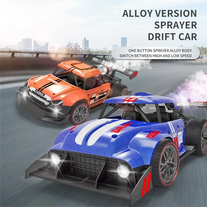 

Радиоуправляемый игрушечный спрей высокоскоростной автомобиль из сплава Дистанционное управление автомобиль четырехколесный привод Дри...