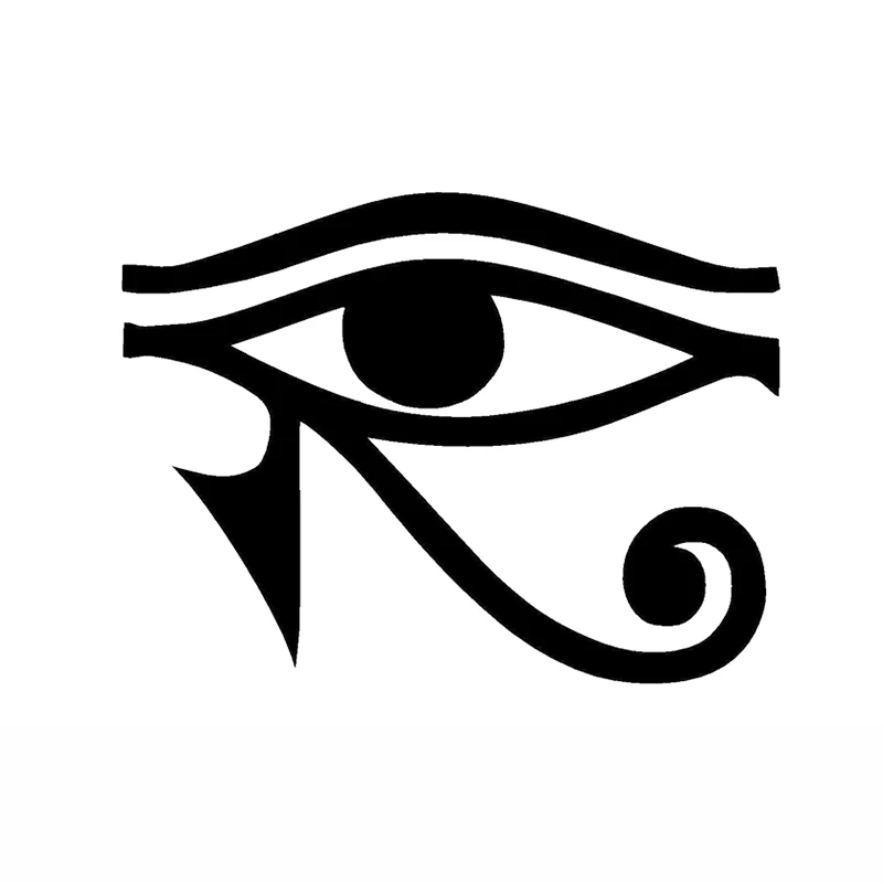 

13cm x 10cm for EYE OF RA HORUS Egyptian God Vinyl Decal Sticker Window Wall Bumper Pagan Symbol Car Stickers