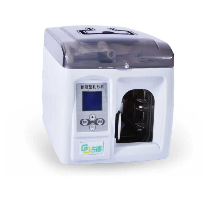 

1 шт. высокого качества 220V интеллигентая (ый) Отделение для банкнот связующего сплоточная машина упаковщик купюр денег обратите внимание, Бу...