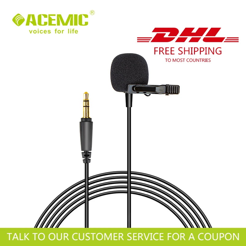 ACEMIC M11 Проводная камера/мобильный петличный микрофон |