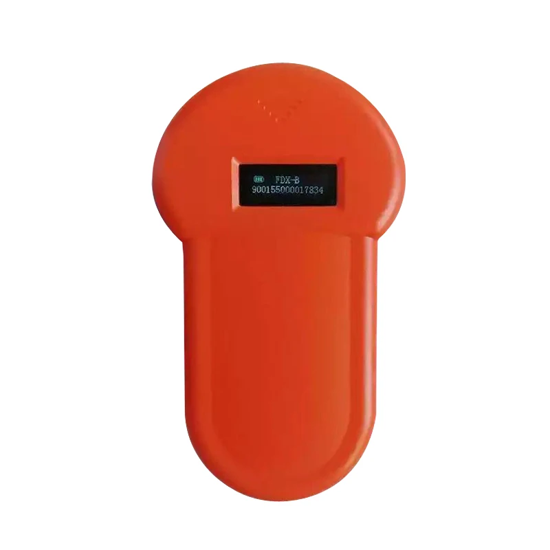 

Portable OLED Display RFID ISO11784_11785 134.2Khz FDX B Microchip Reader Scanner for Dog or Cat