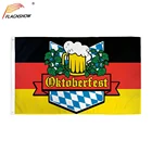 3x5 футов немецкий Фотофон бивное стекло Бавария октября праздничный баннер Новинка