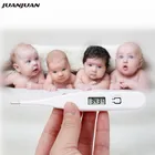 Высокое качество цифровой нагрев градусов Уход за ребенком электронный термометр инструменты дети ребенок измерение температуры тела Скидка 40%