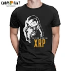 Мужская футболка XRP Moon с круглым вырезом, хлопковая футболка с коротким рукавом, одежда для вечеринки