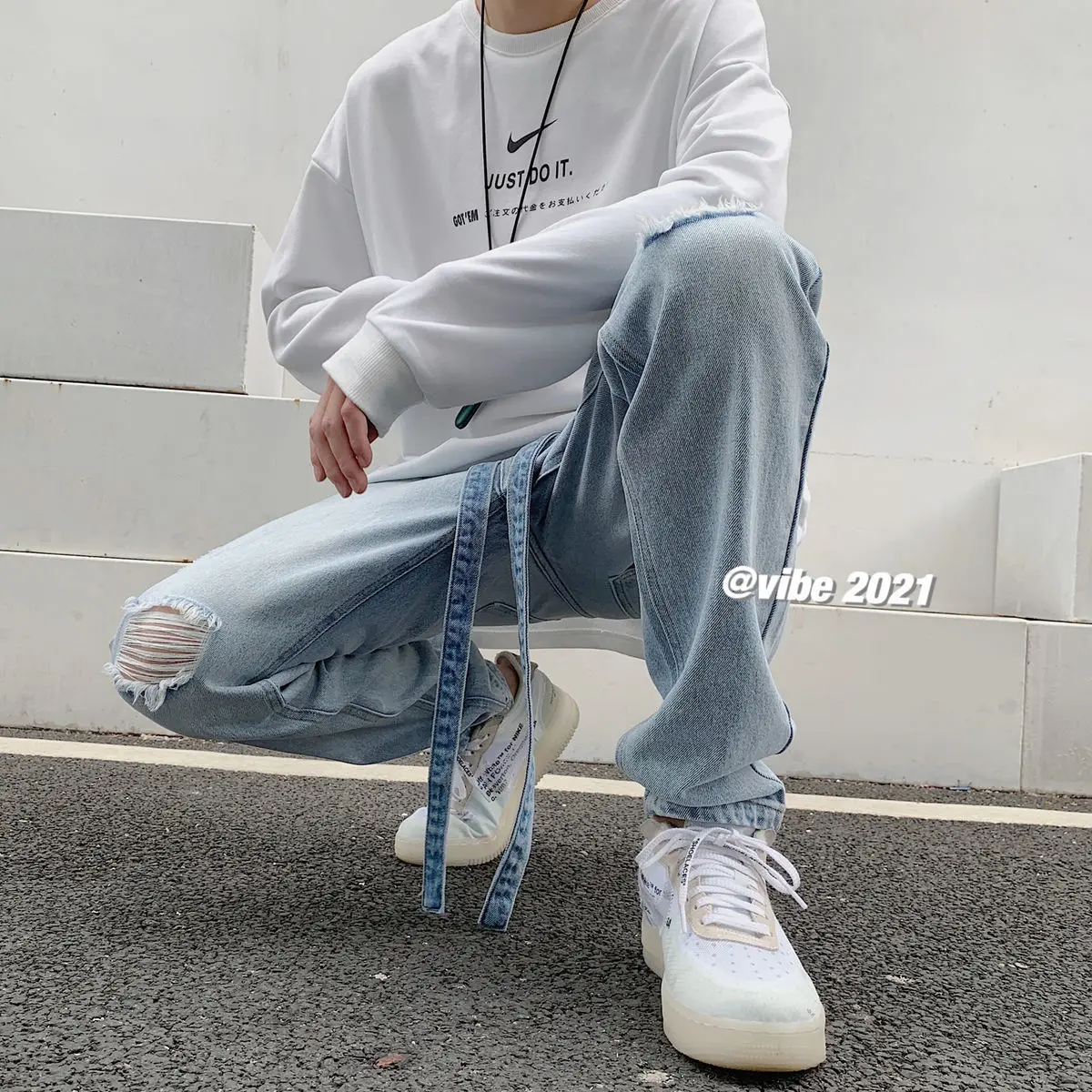 Privathinker мужские повседневные джинсы оверсайз 2021 весна лето новые женские хип-хоп