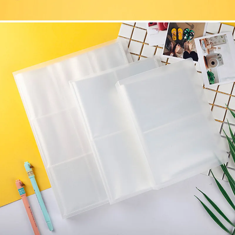 Фотоальбом для мгновенной фотосъемки матовый прозрачный фотоальбом 4 дюйма 5