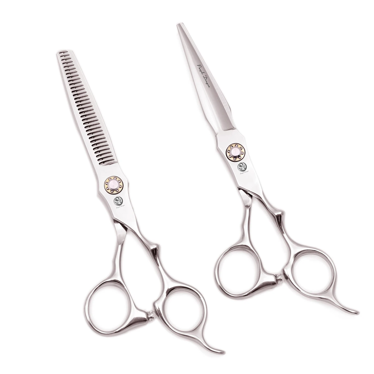 Парикмахерские ножницы Prfessional фиолетовый дракон 5 дюймов Японские Стальные