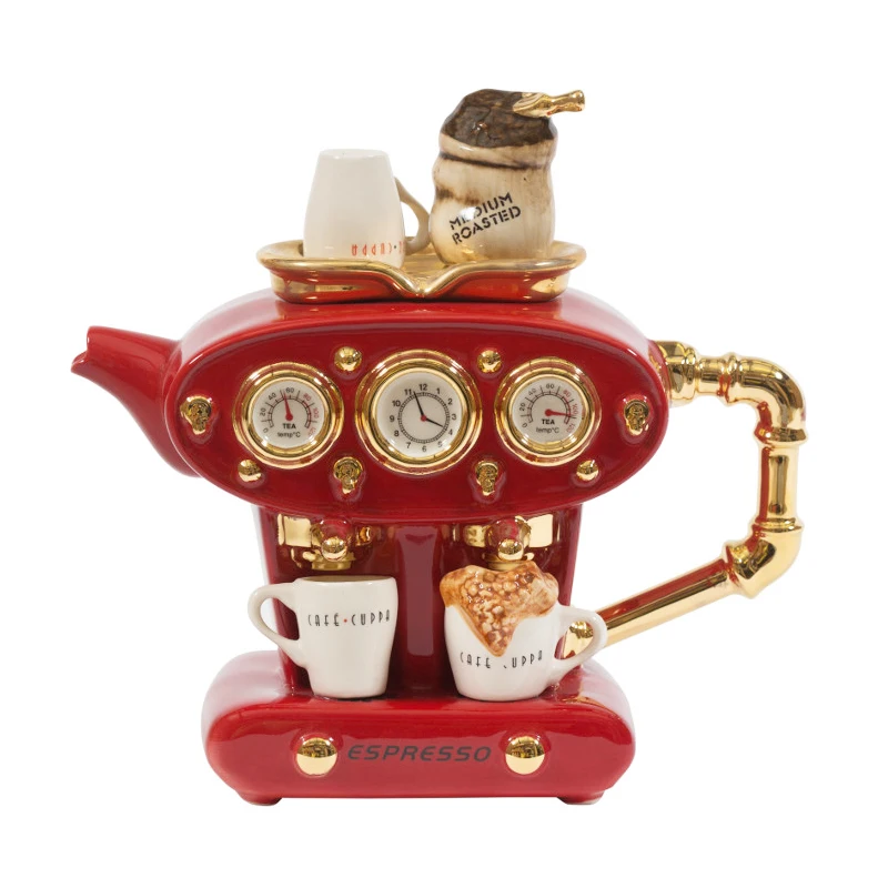 

Креативный чайник ручной работы, кофемашина, модельный подарок, украшения для дома