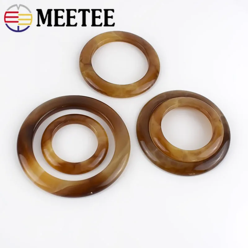 10/25 шт. Lightcoffee O Ring полимерные пряжки для шарфа купального ремня декоративная