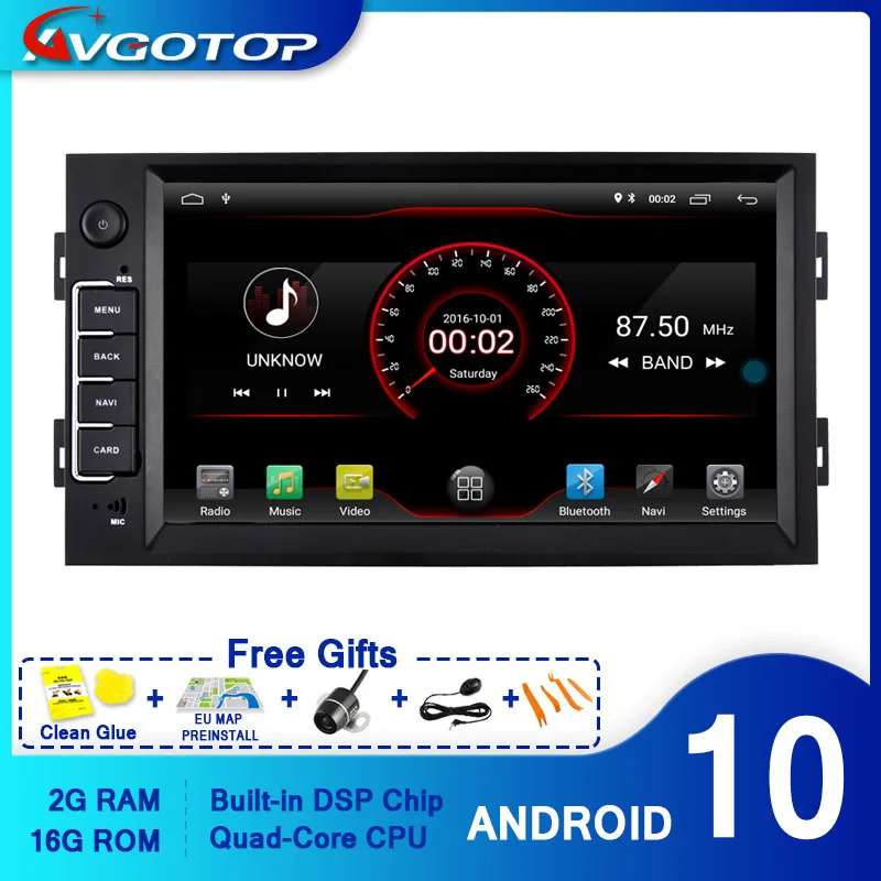 Автомагнитола AVGOTOP на Android 10 для PEUGEOT 308S MP3 MP4 Wi Fi GPS мультимедиа|Автомагнитолы| |