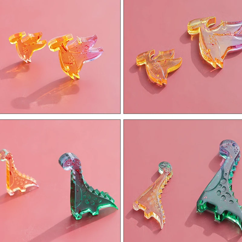 Epoxy Pendant Jurassic Dragon Doll Dinosaur Tag Listing Wind Chime Silicone Mold | Украшения и аксессуары