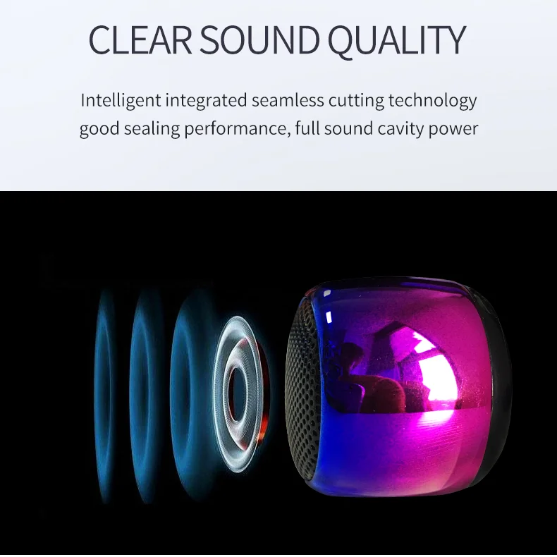 Мини Bluetooth Динамик металлический чехол подарок мини питьевой Беспроводной