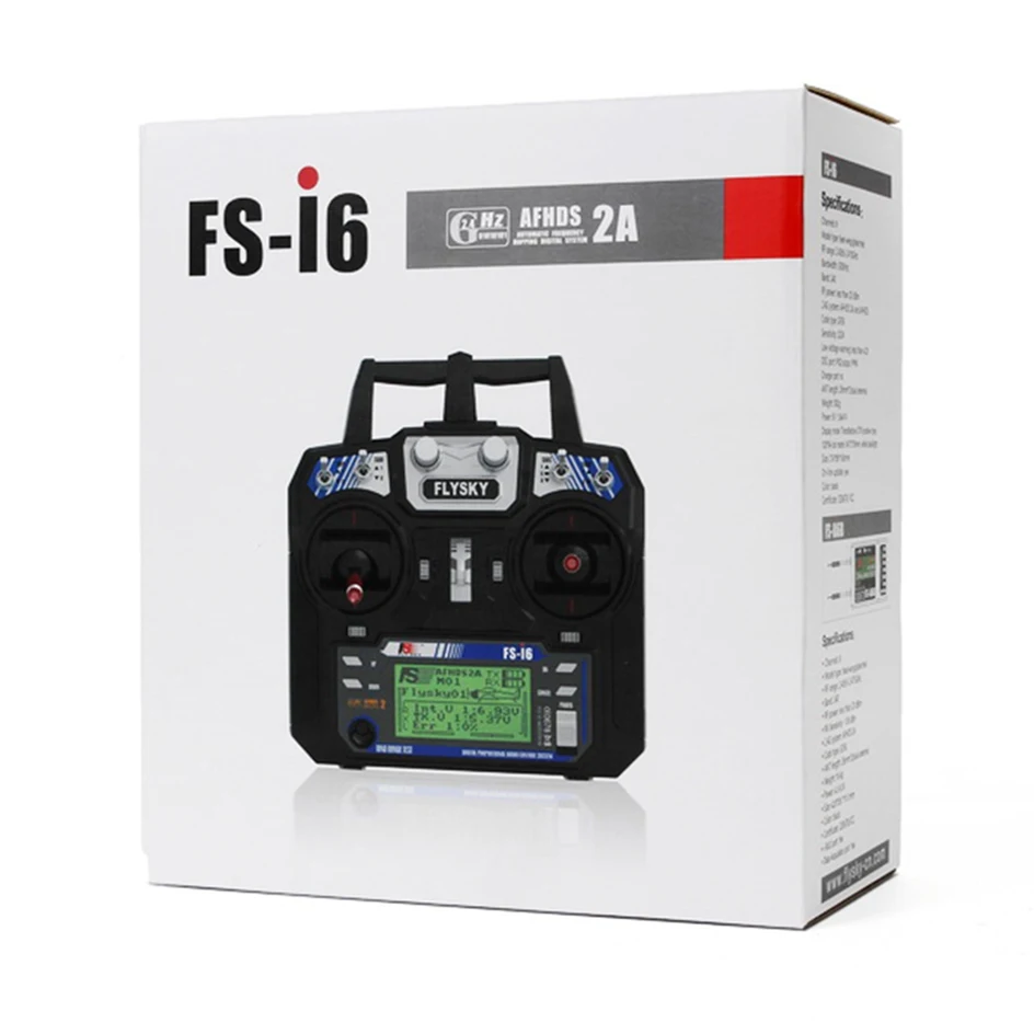 Flysky FS-i6 FS I6 2,4G 6ch RC передатчик контроллер FS-iA6 или FS-iA6B приемник для радиоуправляемого вертолета самолета квадрокоптера