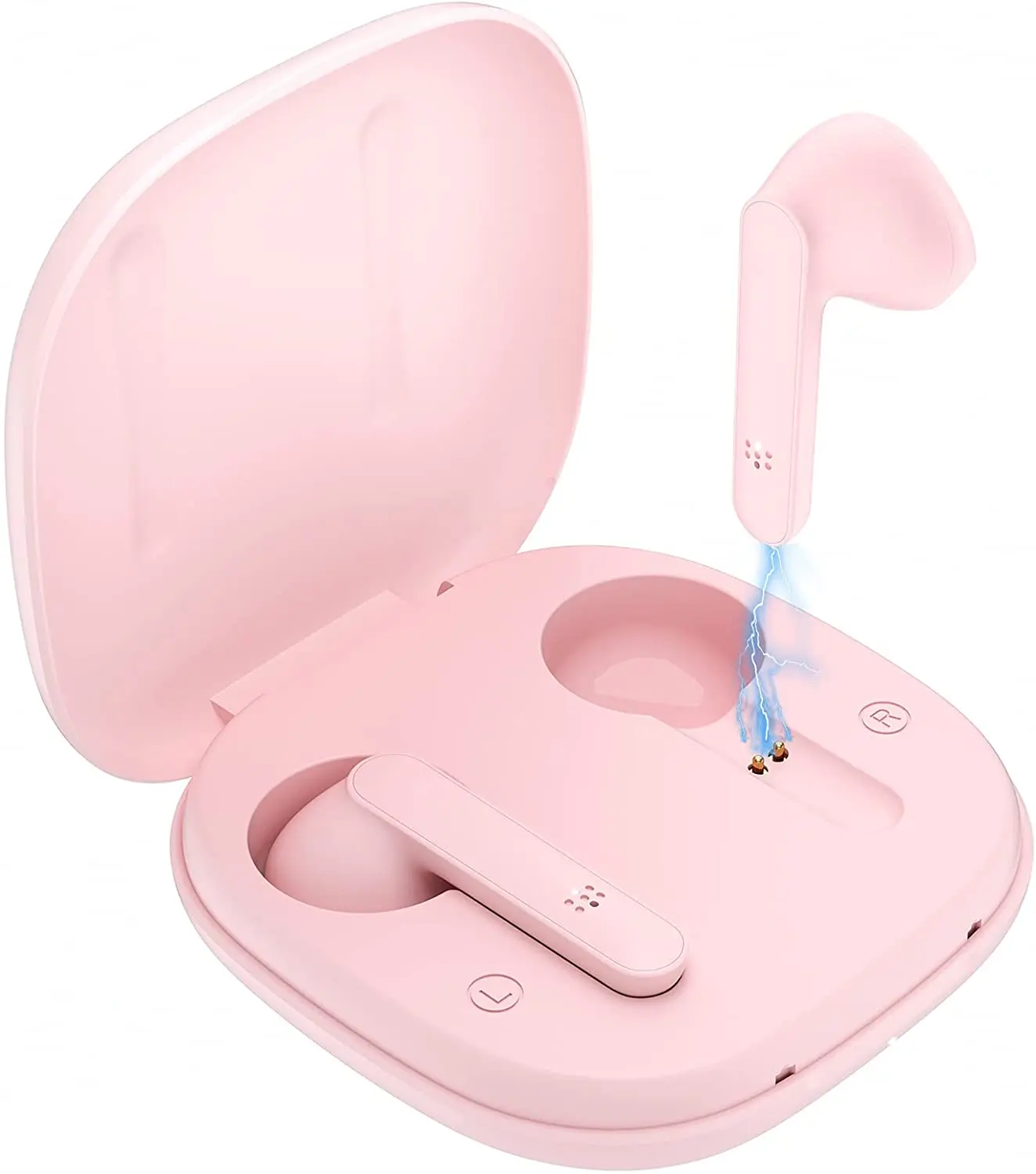 

UAMK беспроводные наушники Bluetooth 5,1 наушники с микрофоном для спорта и тренировок в тренажерном зале, 20 часов воспроизведения, IPX5 водонепрониц...