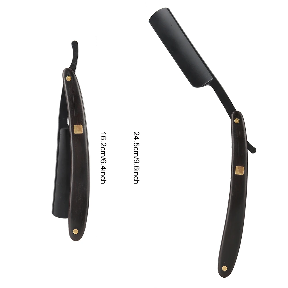 Ручка из сандалового дерева винтажная прямая ручная бритва бритвенный