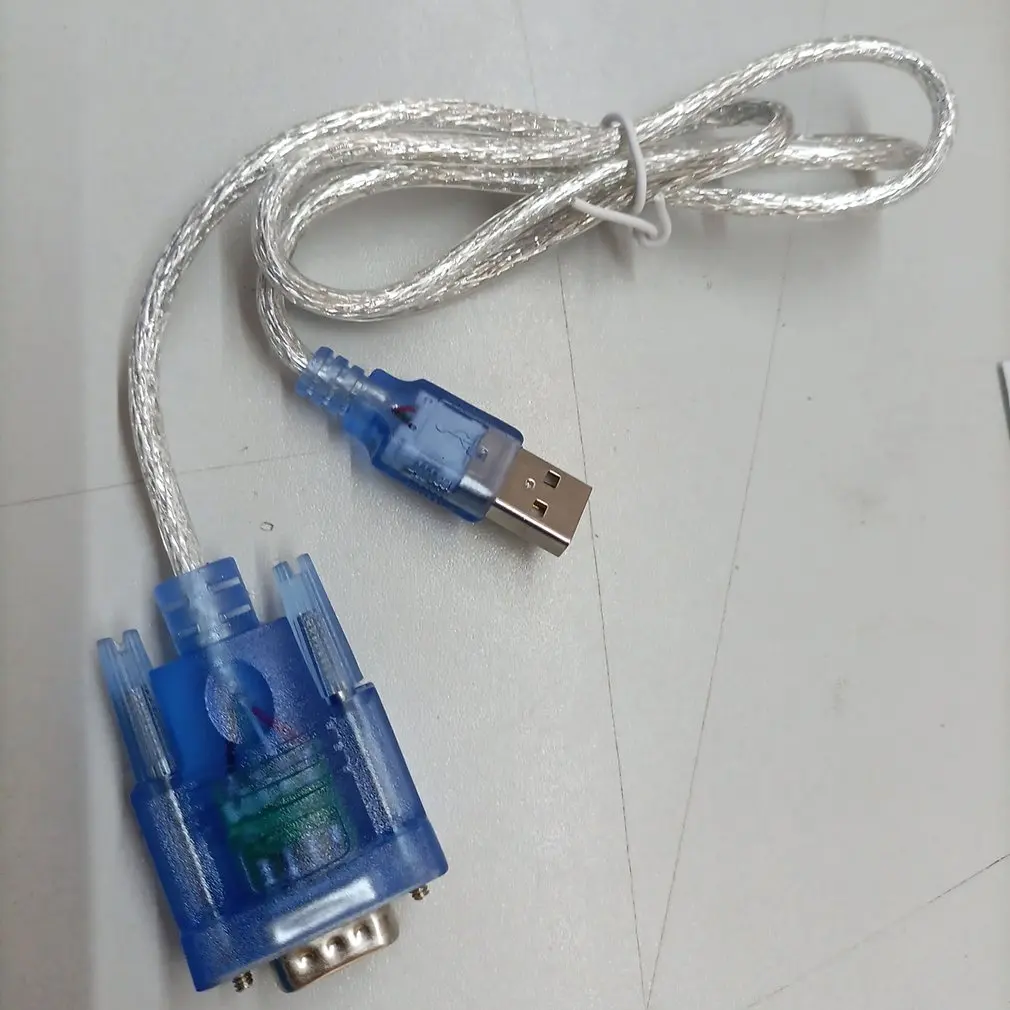 0 75 м компьютерная трансферная линия USB 2 на RS232 гнездовой порт Серийный ПЛК