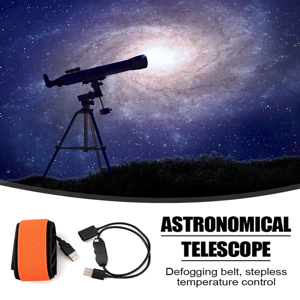 

5V Telescopes Camera DSLR Lens Dew Heater Strip Linear Temperature Control Dew Heater Telescopes Accessories