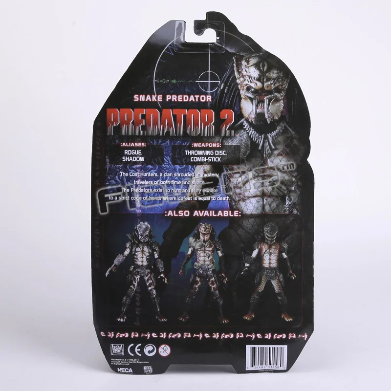 NECA Predator 2 Guardian Snake Stalker хищник ПВХ экшн фигурки коллекционные игрушки 7|neca predator|figures