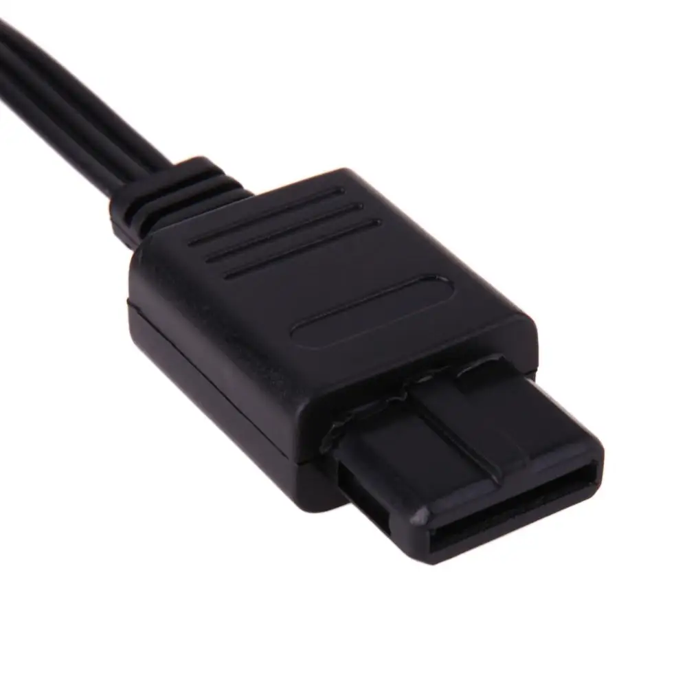 Высококачественный 180 см 6 футов AV TV RCA видео шнур кабель для игрового Куба/для SNES